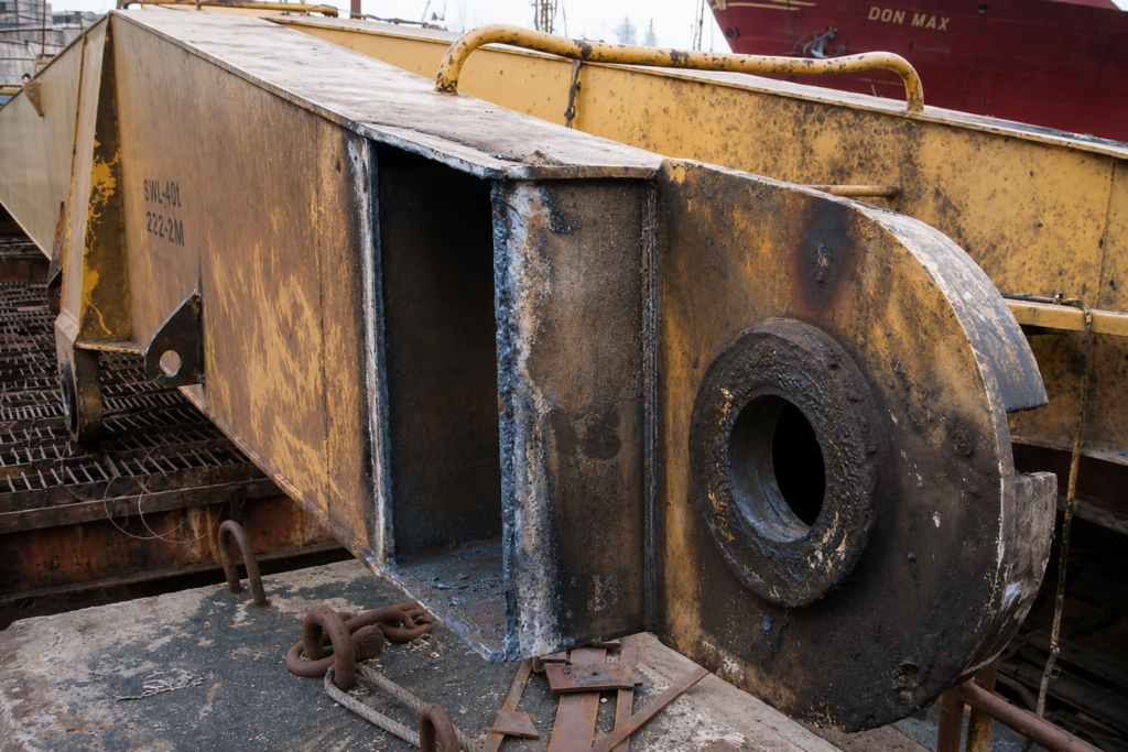 Structural Assessment of LIEBHERR Deck Crane